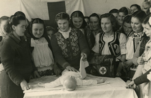  на здравствено-просветном течају у Србији, 1948