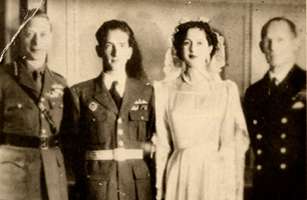 span> на дан венчања, 20. март 1944