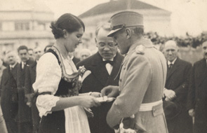  краља Александра у Крагујевац поводом прославе 100-годишњице Крагујевачке гимназије, 5.11.1923