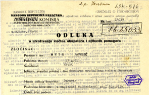  о утврђивању злочина окупатора и њихових помагача – Анте Павелић (F број 25033)